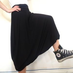 Black Harem Pants